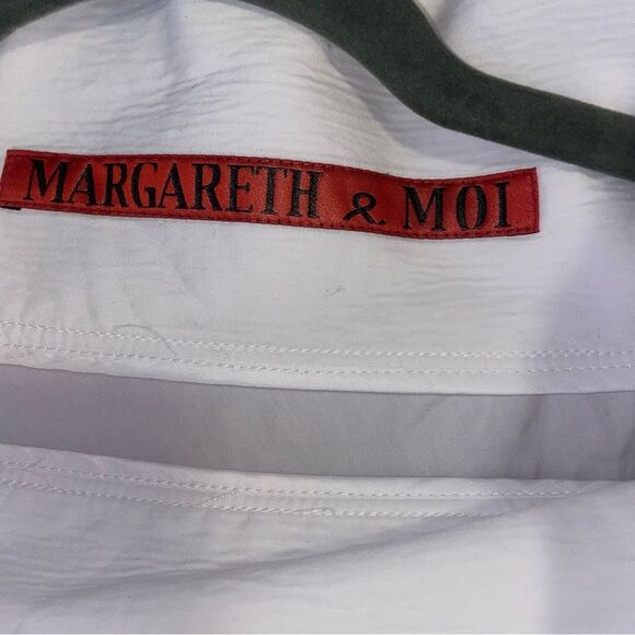 Margareth & Moi EU 36 Blouse White Women's Longline Top - Picture 6 of 10